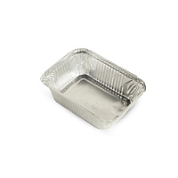 Форма алюминиевая прямоугольная 134*103в 105*75н h35 280мл R3L (А) (100/1000)