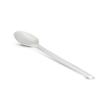 Ложка пластиковая столовая белая 165мм (О) (100/2500)