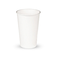 Стакан картонный 500мл белый d=90 (40/640)