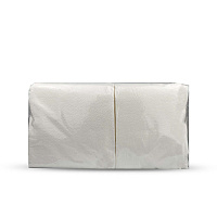 Салфетки бумажные 1-сл 33*33см 300шт белые (9)