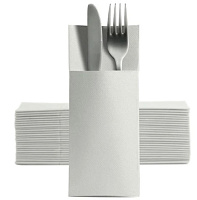 Конверты премиум бумажный 32*38см S.Point (Duni) белый 50шт 52100 (25)