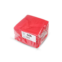 Салфетки бумажные 2-слойные 33×33см 125шт красные "Lime" 740700 (16)