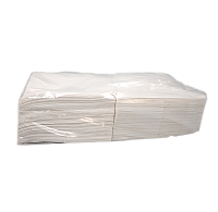 Салфетки бумажные 2-слойные 24×24см 250шт белые "BigPack" (18)
