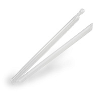 Трубочки без изгиба скошенный край d=12 L=240 прозрачные Bubble Tea 70шт (40) 