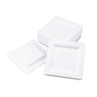 Тарелка из сахарного тростника квадратная 155*155мм P302 (50/500)