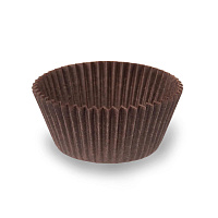 Тарталетки бумажные круглые коричневые 50*35мм (1000/15000)