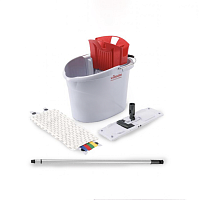 Набор "Vileda Ultra Speed Mini" красный, с ручкой (143567)