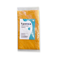 Тряпка для пола вискозная 50*60см оранжевая ЕМ (140)