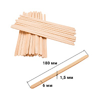 Размешиватель деревянный 18см 18*6*1,5 (1000/10000)
