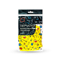 Перчатки резиновые "Континентпак" размер L (240)