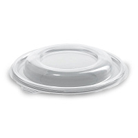 Крышка для контейнера К144 прозрачная PP арт1553п (300)