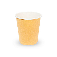 Стакан картонный 250мл Крафт d=80 (50/1000)