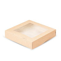 Контейнер картонный "Eco Tabox PRO" 1555мл 200*200*50мм OSQ (25/175)