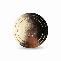 Подложка ламинированная золото/жемчуг 1,5мм 25*25см (50)