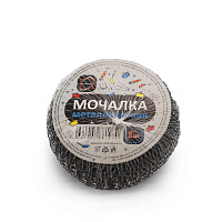 Губка-мочалка металлическая Макси 40гр в сетке (30)