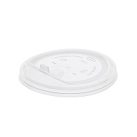 Крышка пластиковая d=90 с клапаном прозрачная тип Ж арт.3015П (50/1000)