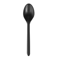 Ложка cтоловая 173,5мм матовая черная PP 4033 (50/1000)