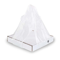 Пакет майка для коробки под пиццу (30-38см) 32+24х60см 14 мкр (100/1000)