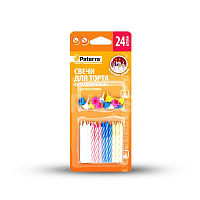 Свечи праздничные в блистерной упаковке 24шт