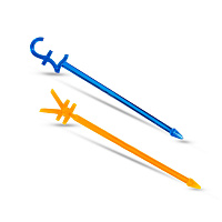 Пика пластиковая "валюта" (35)