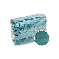 Салфетки бумажные 1-слойные 24×24см 400шт зеленые "BigPack" (18)