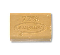 Мыло хозяйственное без обертки «Альянс» 72% 200г