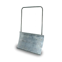 Движок для уборки снега аллюмин усиленный 750х420х1,8мм 