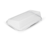 Крышка контейнера для суши ПК-0036к 230*153*44мм "Caster" (50/300)