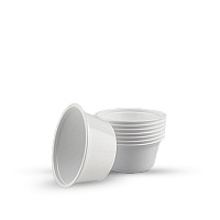 Соусник белый под запайку 80мл "Перинт" (50/1100)