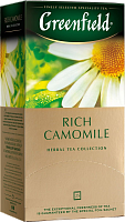 Чай Гринфилд 25 пак Rich Camomile ромашка (10)