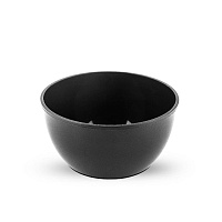 Контейнер круглый d112мм 360мл плошка черный PP Перинт (50/400)