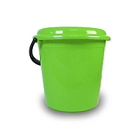 Ведро пластик с крышкой 15 л