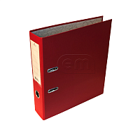 Папка-регистратор А4 80мм PVC "Classic" красная