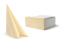 Салфетки премиум 40*40см Airlaid (Duni) ваниль 50шт 56511 (16)