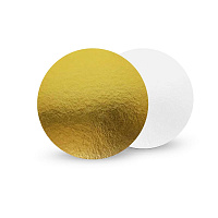 Подложка ламинированная золотая 2,5мм 22см 10шт