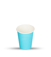 Стакан картонный 250мл Тиффани голубой d=80 (50/1000)