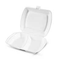 Ланч-бокс ППС 2-секц. 249*207*61 "ПР" (100)