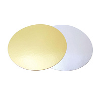 Подложка ламинированная золото/жемчуг 1,5мм 22см 50шт
