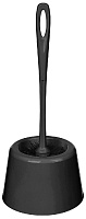 Набор для туалета: ершик+ подставка WC "Rambai" чёрный (26)