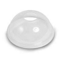 Крышка купольная ПЭТ с отверстием d=95мм СТП (50/1000)