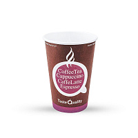 Стакан картонный 400мл "Taste Quality" d=90 (50/1000)