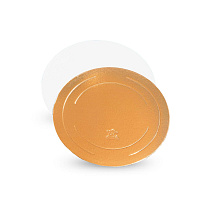 Подложка ламинированная золото/жемчуг 1,5мм 16см 50шт