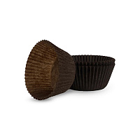 Тарталетки бумажные круглые коричневые 45*26мм (2000/20000)