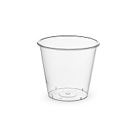 Стакан пластиковый 300мл d=90 Bubble Cup прозрачный глянцевый PP 1023 (50/500)