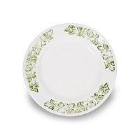 Тарелка мелкая фарфоровая д175мм, гладкий край