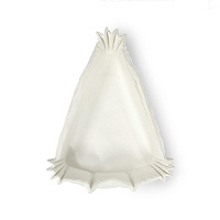 Тарталетки бумажные треугольные белые 75*102*25мм (500/8000)