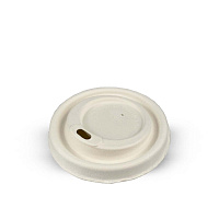 Крышка из сахарного тростника для стаканов d=80 L074 (50/1000)