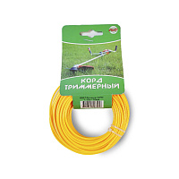 Леска д/триммера нейлон 15м д2мм "круг"