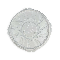 Дно для торта шипованное белое УК-296Н 200мм (10/200)