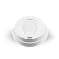 Крышка пластиковая d=80 белая ПР TLS (100/1000)